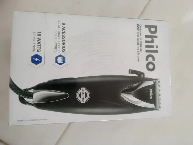 Máquina de cortar cabelo philco