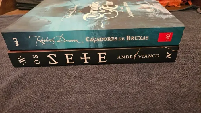 Lote 2 Livros Fantasia Nacional: Raphael Draccon + André Vianco