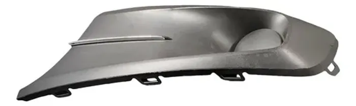 Moldura Farol Milha Esq Volkswagen Fox 2011 2012 2013 2014 Preto Esquerdo