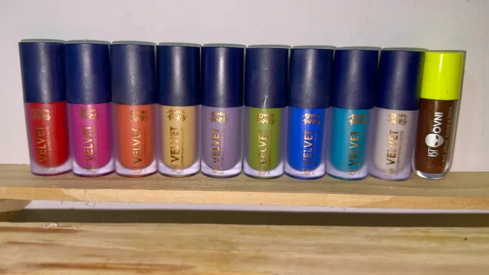 Kit 10 sombras líquidas BT Velvet Bruna Tavares