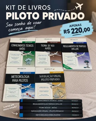 Kit Piloto Privado Básico: Seu primeiro passo para a aprovação na prova da ANAC