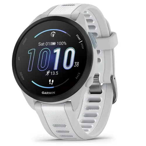 Forerunner 165 (43mm) Branco e Preto