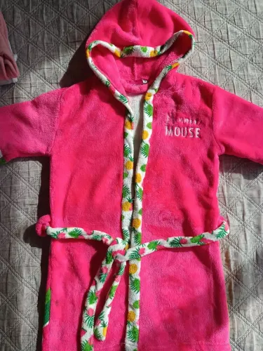 Roupão infantil da Minnie