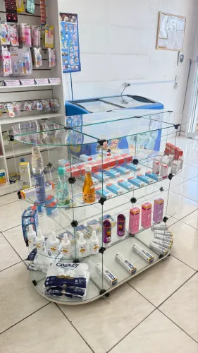 Expositor para drogaria