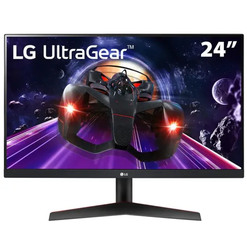 Monitor gamer 24 LG Full HD Ips ultra gear 24gn600, hdr, 1ms real (gtg) 144hz com AMD free