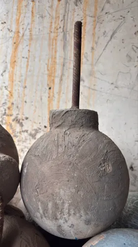 Esfera de arranque bola de concreto
