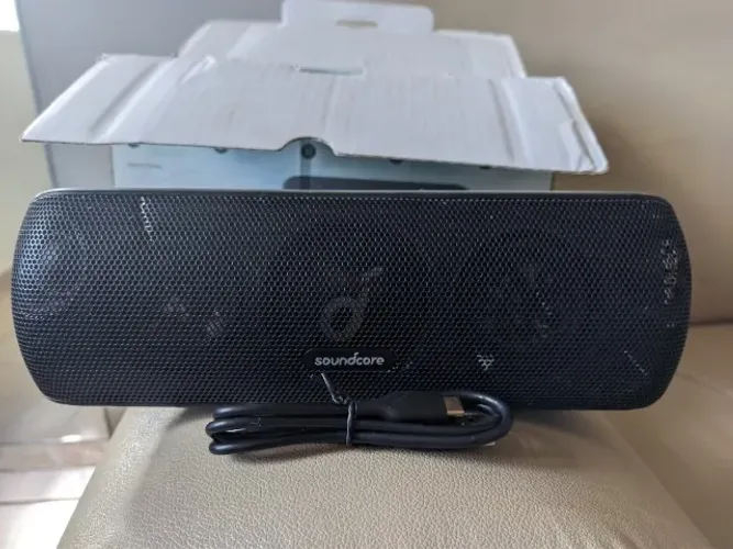 caixa de som anker motion+ 30w Bluetooth
