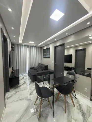 Vista para o Templo de Salomão e Paulista! 2 dorms 49m² sacada vidraçada Coração do Brá