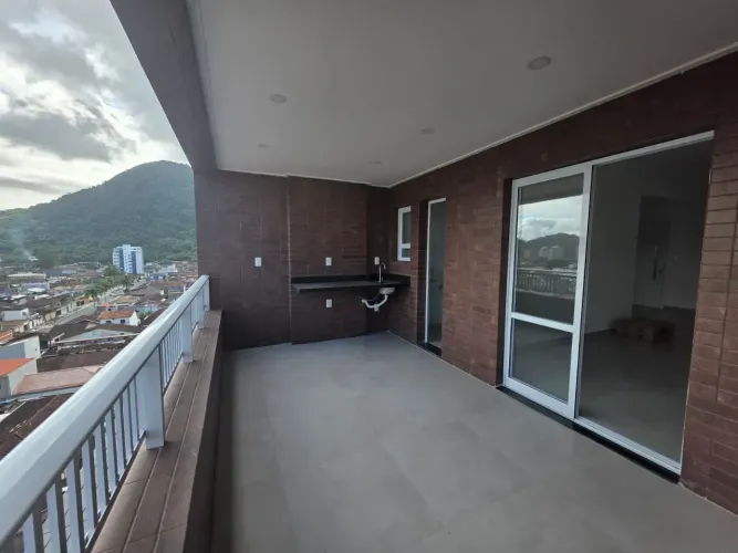 Lançamento no Canto do Forte | 2 Dormitórios com 1 Suíte | Varanda gourmet e lazer complet