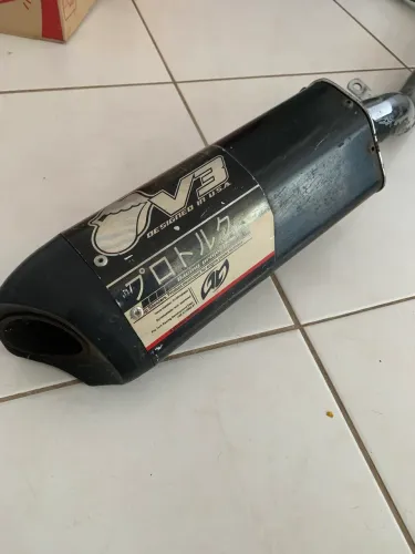Escape abafador esportivo Twister CBX 250 LEIA!