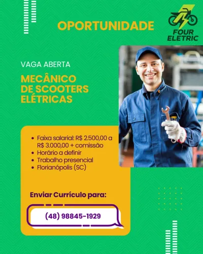 Mecânico de Scooters Elétricas