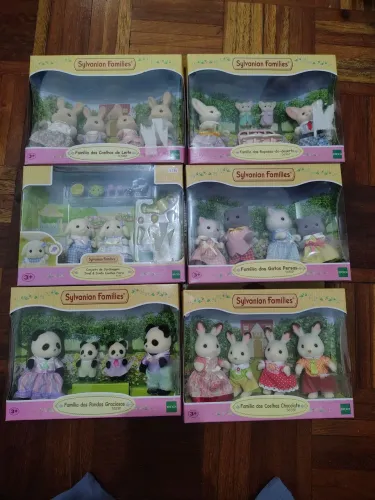 Lote completo de Sylvanian Famílies