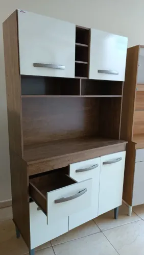 Armário de Cozinha Compacta Novo, Entrego