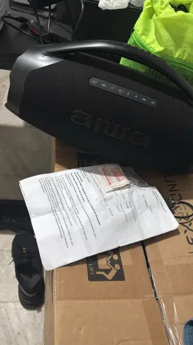 Boombox Aiwa 3 anos garantia