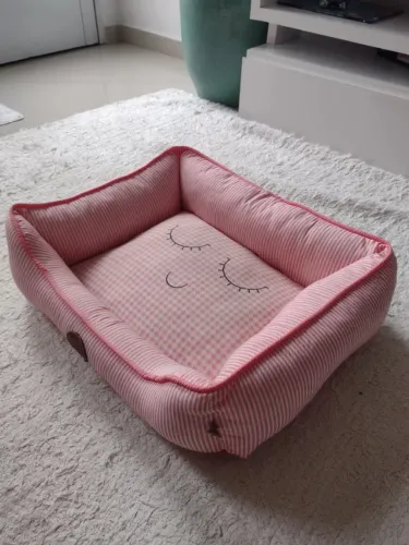 Caminha para seu pet, rosa, cheia de charme.