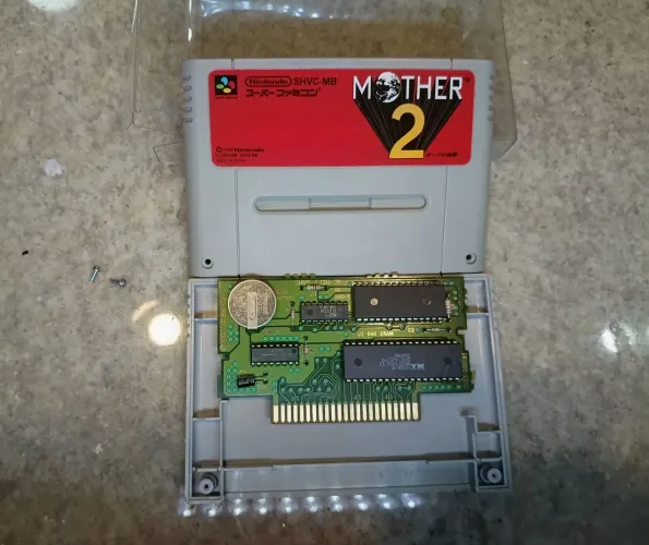 Jogo Mother 2 . EarthBound. SNES