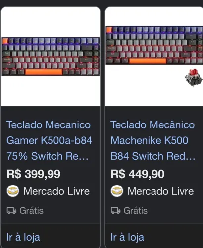Teclado mecânico 