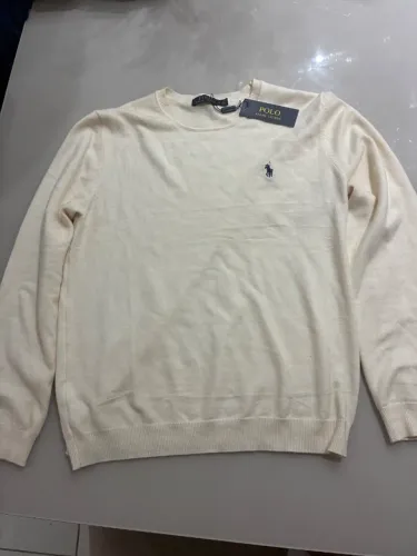 Suéter polo ralph Lauren bege