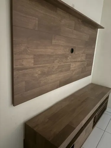 Painel de Tv com rack