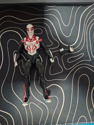 Bomeco Marvel Legends Homem-Aranha 2099 Traje Branco Custom