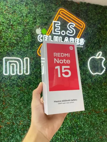 XIAOMI REDMI NOTE 15 128GB/6GB RAM - APARELHO CELULAR NOVO