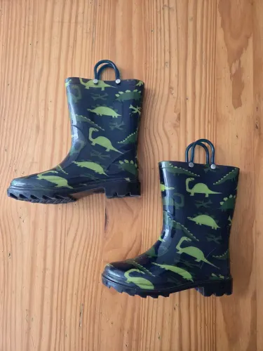 Bota Galocha Dinosauro Tamanho 31