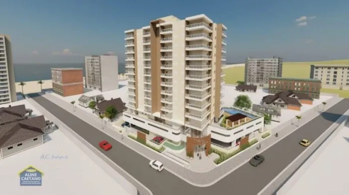 Apartamento em Vila Caiçara - Praia Grande, SP