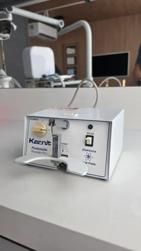 Kermit Pontomatic Revenido Plus maquina solda ponto ortodontia odontologia odonto