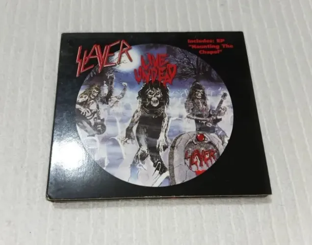 Slayer - Live Undead / Haunting The Chapel - Cd Digipack Europeu