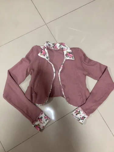 Casaco/ blusa rosa feminino