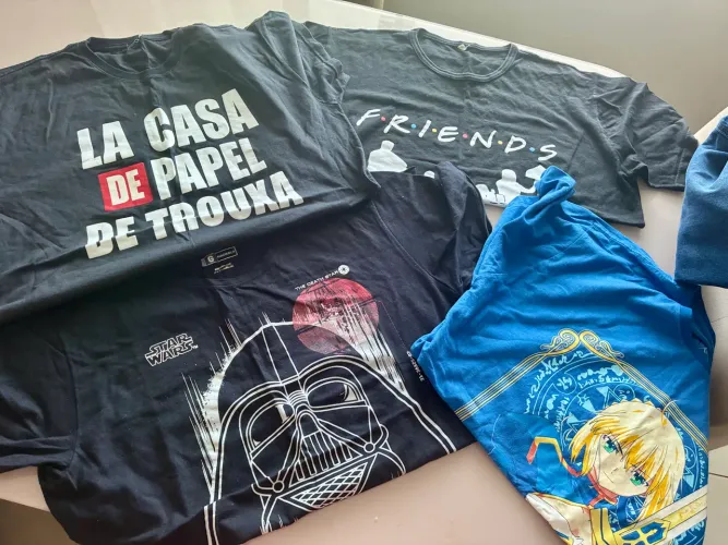 Camisas unissex 