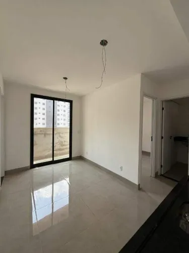Apartamento de 46m² com varanda e vista mar  Campestre, Santo André