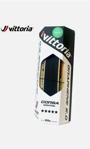 Pneu Vittoria Corsa Control Para G2.0 para bicicleta de estrada, aro 700 x 25C.