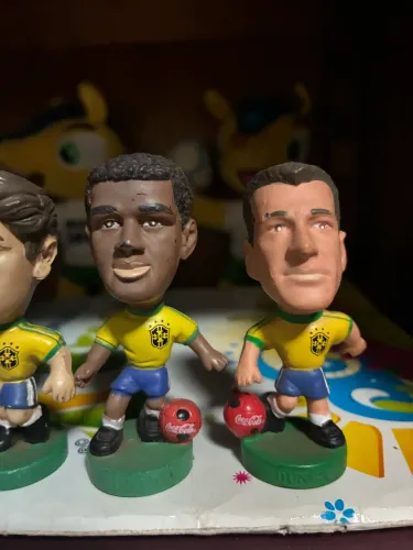 Bonecos mini craques coca-cola copa 1998
