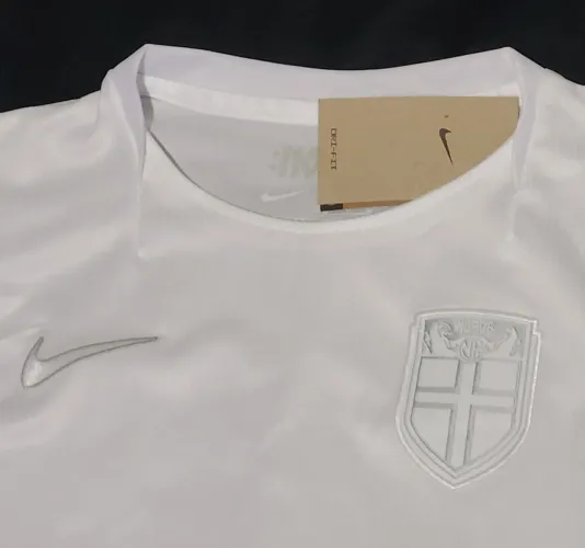 Camisa Noruega 2026 Branca M