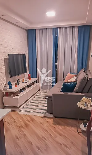 Apartamento com planejados com 02 dormitórios e 01 vaga de garagem, Demarchi - São Bernard
