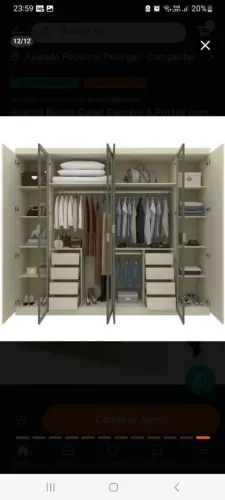 Guardar roupa casal