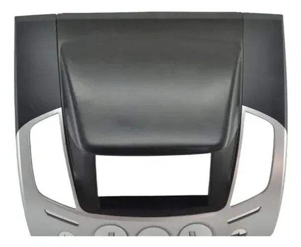 Moldura Radio Central Painel Mitsubishi L200 2009 Origina Preto