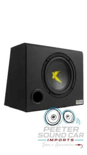 CAIXA AMPLIFICADA TRAPEZIO 8" 200RMS