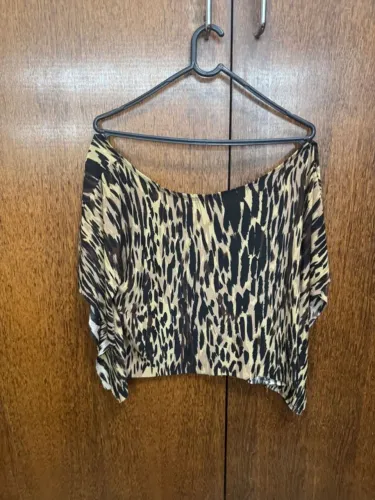 blusa feminina animal print g