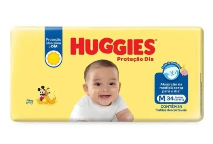 Fralda Huggies Proteção diária