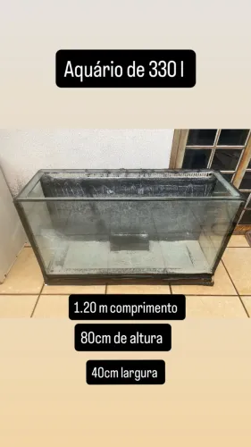 Aquário de 330 Litros completo