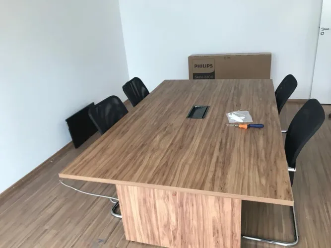 Mesa escritório madeira 2m