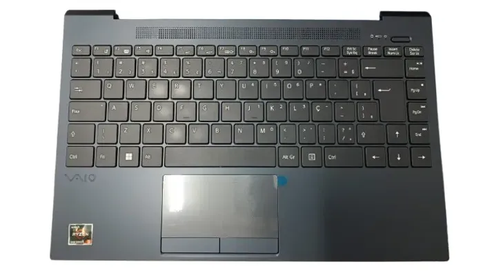 CARCAÇA SUPERIOR COM TECLADO VAIO FE14 COBALTO - SEMINOVA 6307