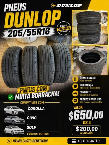 PNEUS ARO 16 - 205/55r16