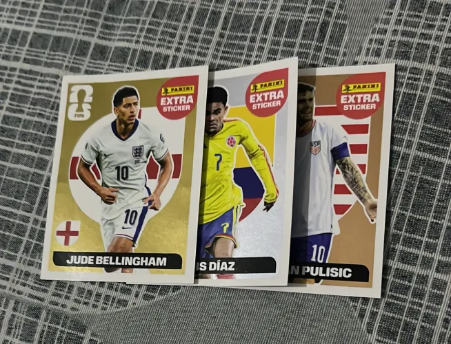 Figurinha sticker de ouro da copa de 2026
