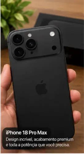 iPhone 18 Pro Max 256gb Black - Troco 17 Pro Max - Leia o anúncio