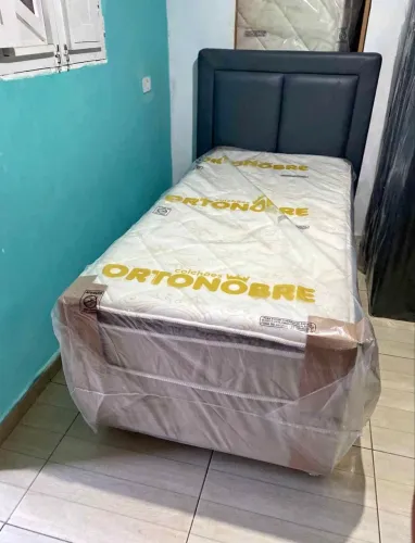 Cama box solteirão 