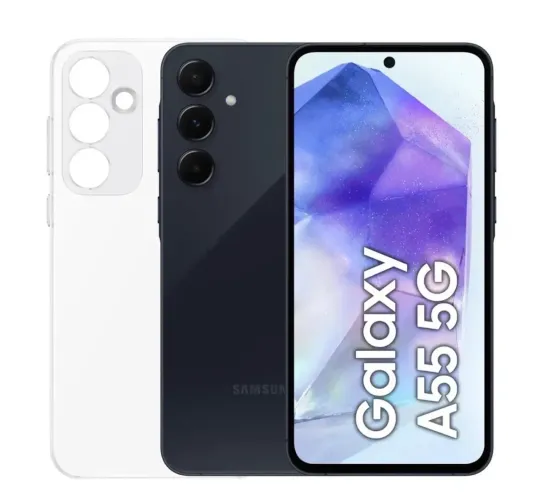 Samsung Galaxy A55 5G 128GB Azul escuro.