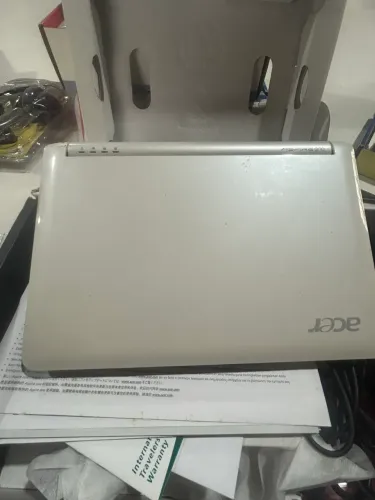 Acer Aspire One ZG5 Funcionando Completo com Caixa e Manuais